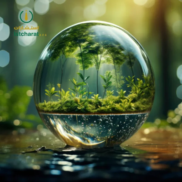 a drop of water, and in it an ecosystem, against the backdrop of a tropical forest and a river, inside the drops there is an ocean and fish --ar 16:9 --style raw --stylize 300 --v 5.2 Job ID: 936b7844-23f8-46f9-96ae-86a100a75bf6